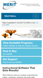 Mobile Screenshot of meritsoftware.com